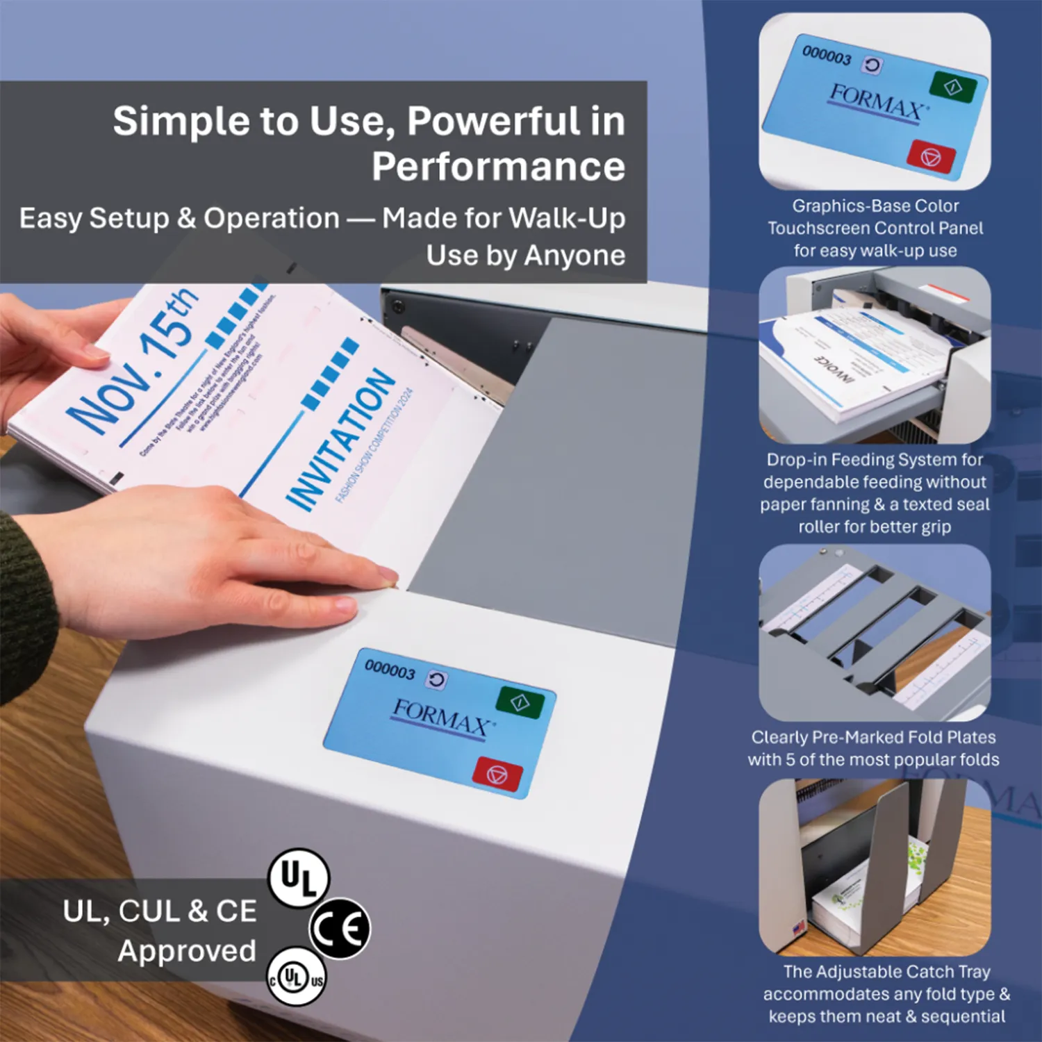 Formax AutoSeal FD 1406 Pressure Sealer & Folding Machine